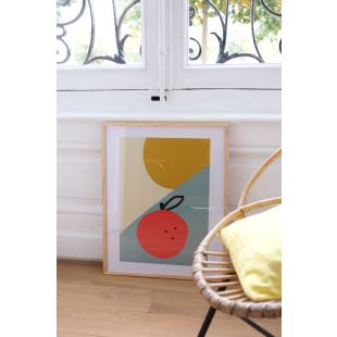 MATHILDE CABANAS - AFFICHE ORANGE