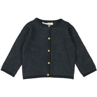 LOUIS LOUISE - CARDIGAN VIOLAINE CARBONE