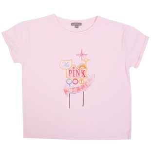 ÉMILE ET IDA - TEE SHIRT ROSA MOTEL