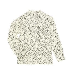 SOEUR - CHEMISE IOURI BIS FLEURS KYOTO NOIRES