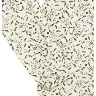 SOEUR - CHEMISE IOURI BIS FLEURS KYOTO NOIRES