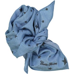LOUIS LOUISE - FOULARD SISI CHAMBRAY ÉTOILE