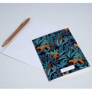 SEASON PAPER - CARTE DOUBLE ANIMALIA
