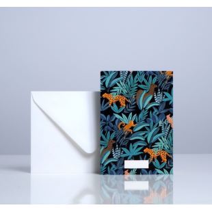 SEASON PAPER - CARTE DOUBLE ANIMALIA