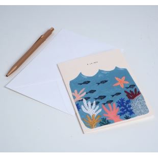 SEASON PAPER - CARTE CORAIL A LA MER