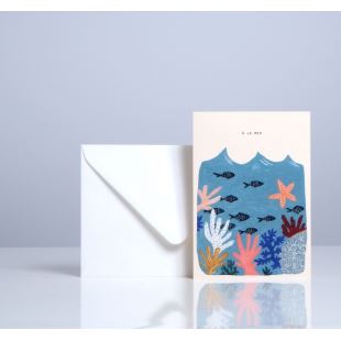 SEASON PAPER - CARTE CORAIL A LA MER