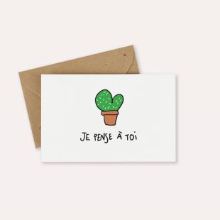 MATHILDE CABANAS - MINI CARTE CACTUS