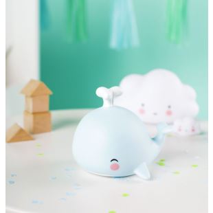 A LITTLE LOVELY COMPANY - VEILLEUSE BALEINE