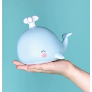 A LITTLE LOVELY COMPANY - VEILLEUSE BALEINE