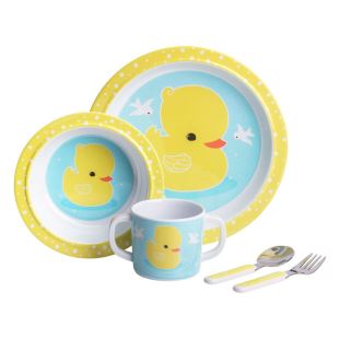 A LITTLE LOVELY COMPANY - SET DE REPAS CANARD