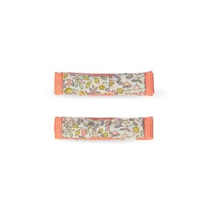 LUCIOLE ET PETIT POIS - BARETTE MINI KIMONO LIBERTY KATIE & MILLIE NUDE