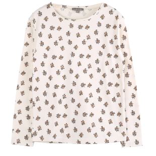 ÉMILE ET IDA - TEE SHIRT ALL OVER ÉGLANTINE
