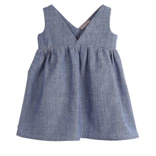 ÉMILE ET IDA - ROBE CHAMBRAY BABY