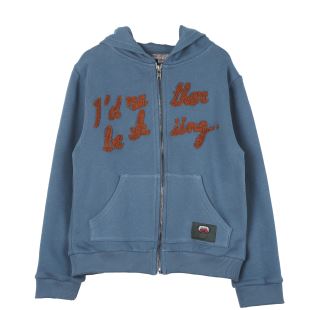 ÉMILE ET IDA - SWEAT ZIPPÉ CANARD