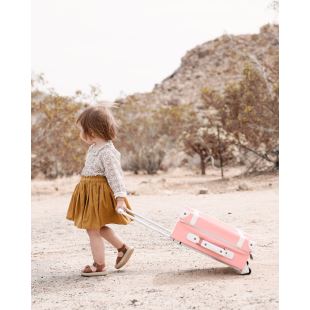 OLLI ELLA - VALISE À ROULETTES ROSE