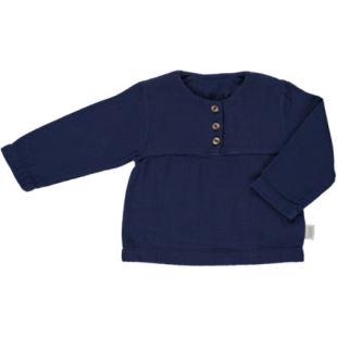 POUDRE ORGANIC - BLOUSE RÉGLISSE MEDIEVAL BLUE