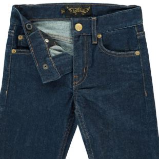 FINGER IN THE NOSE - JEAN ICON RAW DENIM BLUE