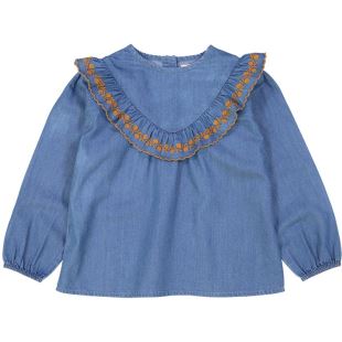 LOUIS LOUISE - BLOUSE LOUNA - CHAMBRAY
