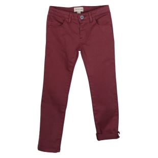 ARSÈNE ET LES PIPELETTES - PANTALON GABARDINE PRUNE