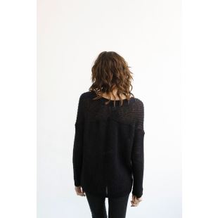 SWILDENS - CARDIGAN TICKET NOIR