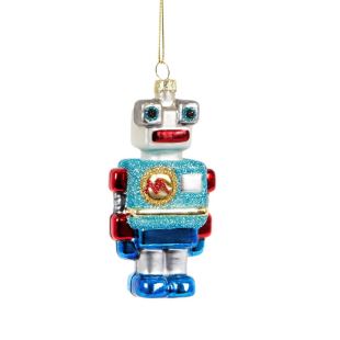 J'AIME - BOULE DE NOËL - ROBOT