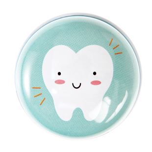 REX - BOITE À DENTE DE LAIT TURQUOISE