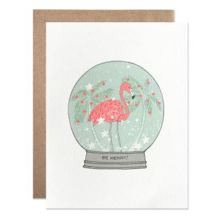 HARTLAND BROOKLYN - CARTE DE NOËL BOULE DE NEIGE FLAMAND