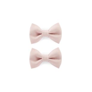 LUCIOLE ET PETIT POIS - BARRETTES MINI PAPILLON - VIEUX ROSE