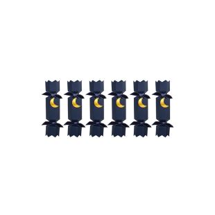 KLEVERING - BOITE DE 6 CHRISTMAS CRACKERS - MOON
