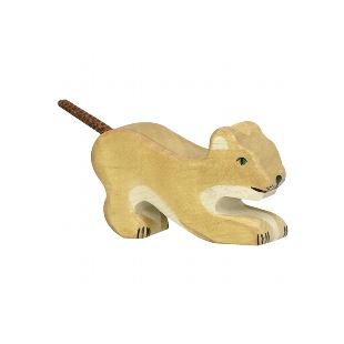 HOLZTIGER - LION EN BOIS, PETIT, JOUANT