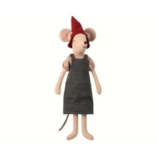 MAILEG - CHRISTMAS MOUSE GIRL - MEDIUM