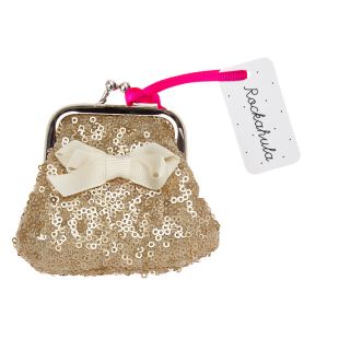 ROCKAHULA - PORTE MONNAIE SEQUIN OR