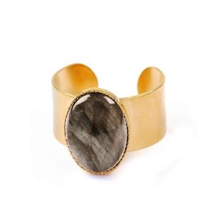 NILAÏ - BAGUE CALYSPO LABRADORITE