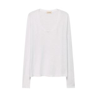 AMERICAN VINTAGE - TEE SHIRT JACKSONVILLE BLANC