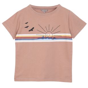 ÉMILE ET IDA - TEE SHIRT TERRACOTTA COUCHER