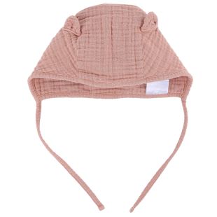 ÉMILE ET IDA - BONNET COTON DOUBLE TERRACOTTA