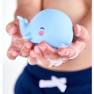 A LITTLE LOVELY COMPANY - JOUET DE BAIN BALEINE