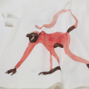 ARSÈNE ET LES PIPELETTES - TEE SHIRT SINGE