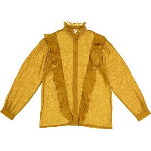 LOUIS LOUISE - LIGNE FEMME - TUNIC JORDANA GOLD LUREX STRIPES