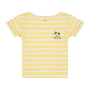 MAISON LABICHE - TEE SHIRT JAUNE PALMIER