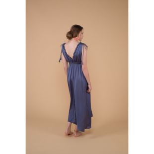 LOUISE MISHA - LIGNE FEMME - ROBE PLUMERIA BLEU NUIT