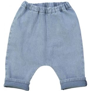 LOUIS LOUISE - PANTALON JUNGLE STRIPES DENIM