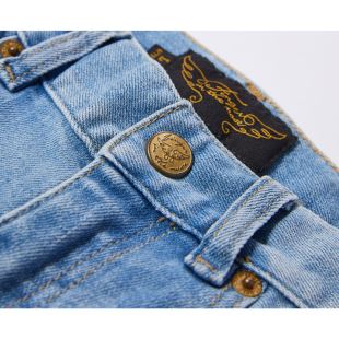 FINGER IN THE NOSE - JEAN EWAN LIGHT BLUE DENIM