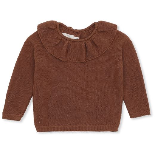 PULL FIOL COLLAR - TOFFEE