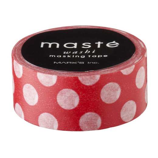 MKT38-RE Red Polka Dots