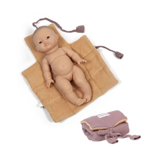 Set matelas Baby Nomade rose orchidée