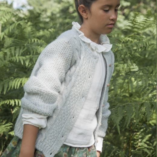 CARDIGAN MAILLE LUREX