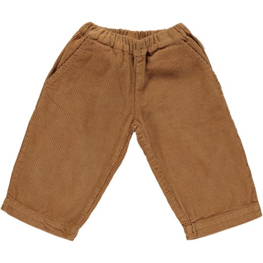 PANTALON POMELOS VELOURS - BROWN SUGAR