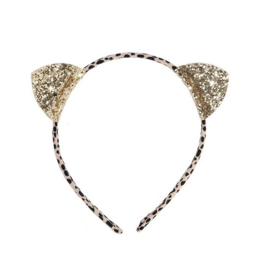 Lot De 2 Serre-têtes Avec Oreilles De Chat - Noir Et Léopard, Pour Déguisement, Halloween, Cosplay