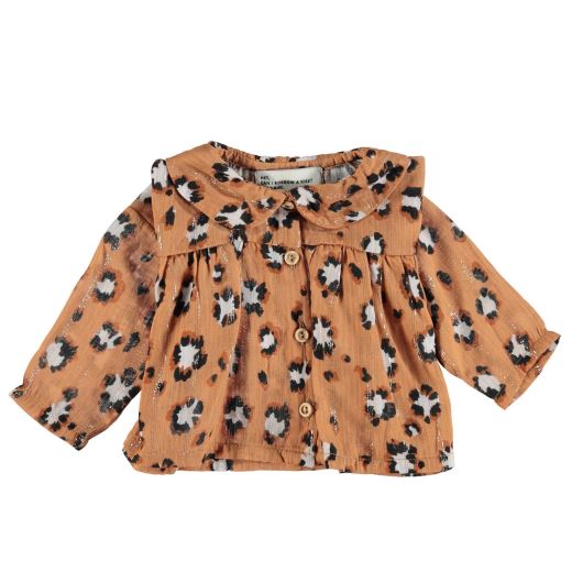 BLOUSE CARAMEL ANIMAL